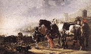 Aelbert Cuyp The Negro Page circa painting